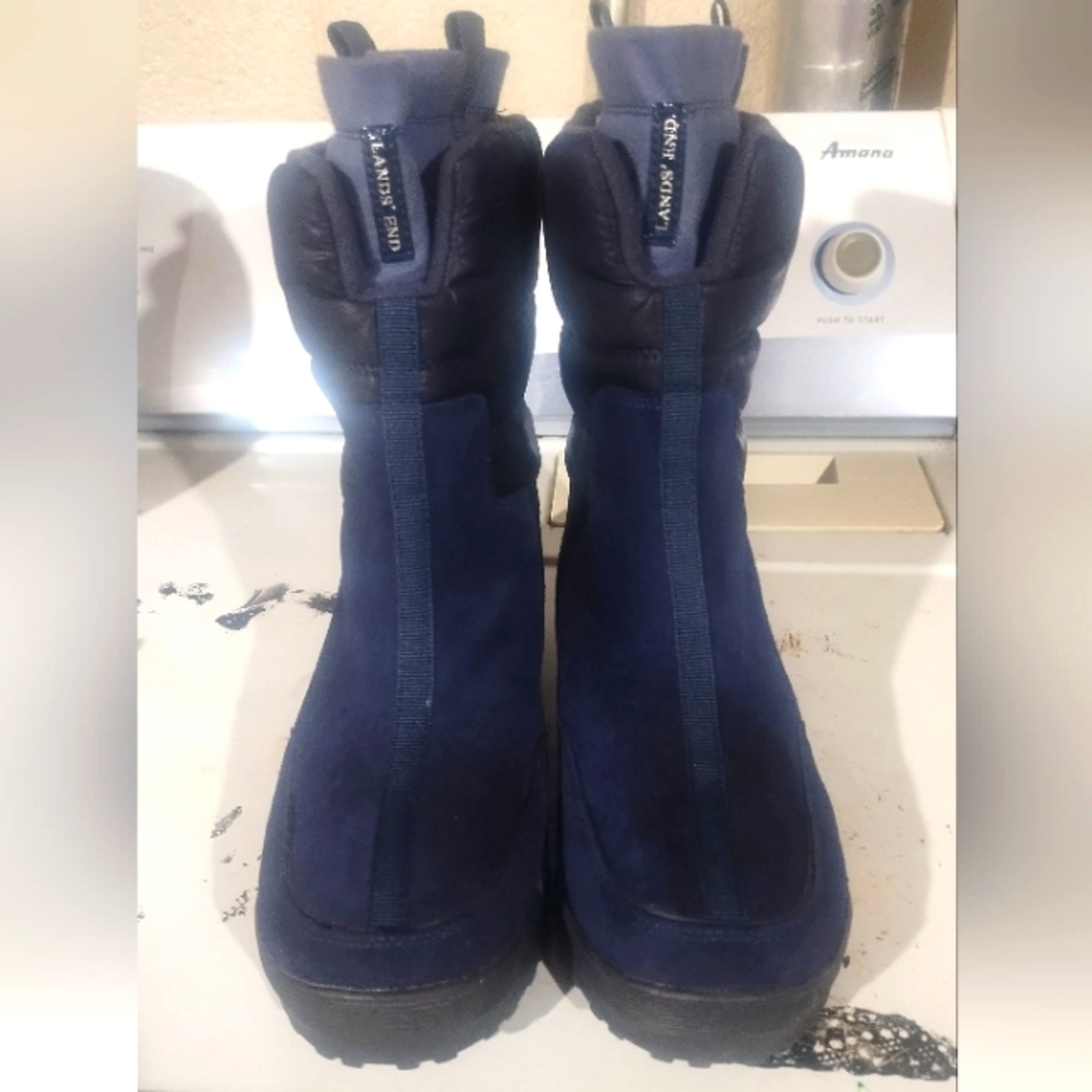 Land ends women boots size 10B